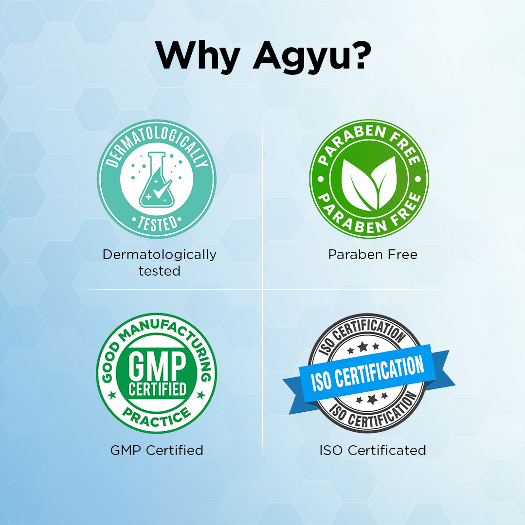 AGYU Face Protein Night Cream for Normal to Oily Skin | Repairs Pigmentation, Uneven Skin Tone & Dark Spots | Improves Skin Firmness | Beginner Friendly | 100Gm