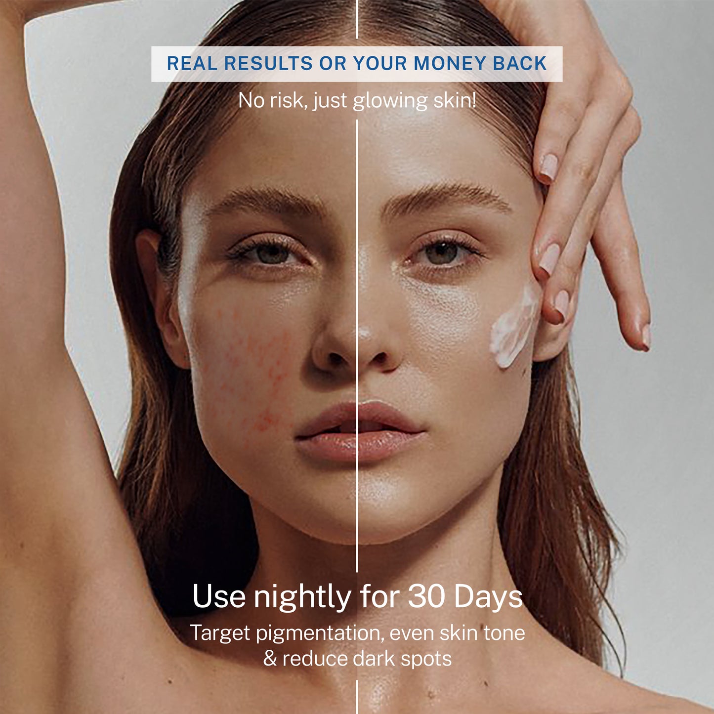 AGYU Face Protein Night Cream for Normal to Oily Skin | Repairs Pigmentation, Uneven Skin Tone & Dark Spots | Improves Skin Firmness | Beginner Friendly | 100Gm