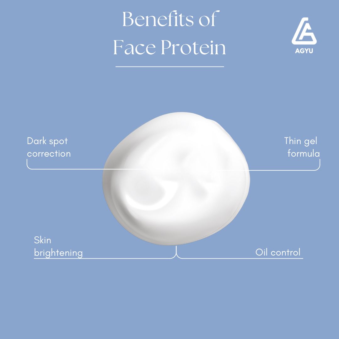 AGYU Face Protein Night Cream for Normal to Oily Skin | Repairs Pigmentation, Uneven Skin Tone & Dark Spots | Improves Skin Firmness | Beginner Friendly | 100Gm (Pack of 4)