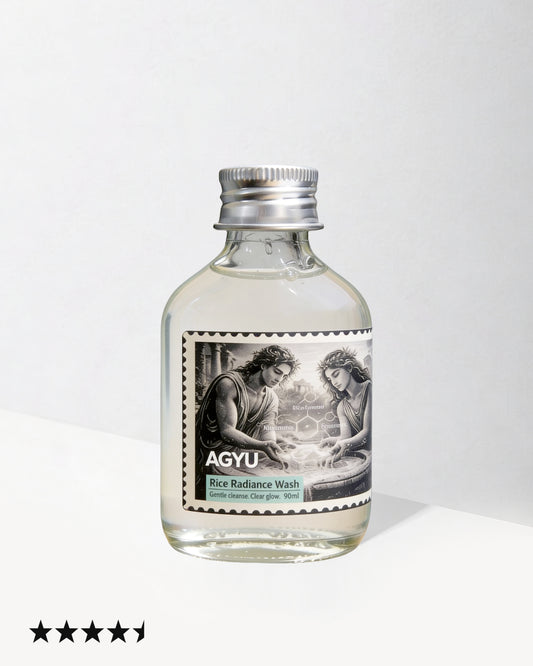 AGYU Rice Radiance Face Wash - Get Korean Glass Skin Glow