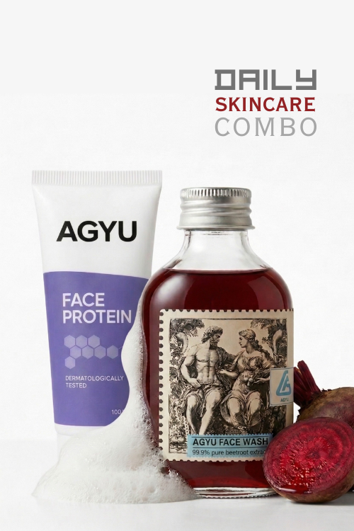 Daily Skincare Combo | Cleanser & Face Protein Moisturizer