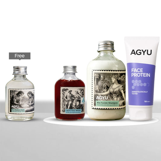 Valentine’s Glow Kit Combo | Shampoo, Beetroot Face Wash & Face Protein Moisturizer