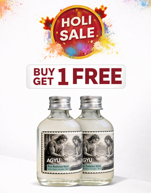 AGYU Rice Radiance Face Wash - Get Korean Glass Skin Glow