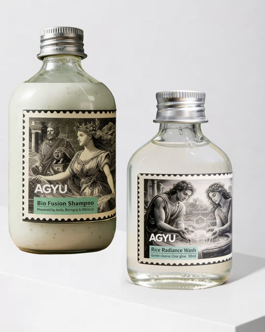 AGYU's Rice Water and Shampoo Combo